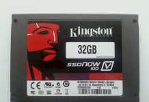 Обзор Kingston SSDNow V100 32Gb SV100S2/32G Kingston SSDNow V100 32Gb SV100S2/32G