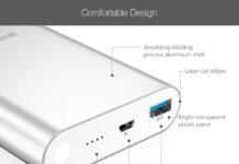 Акция BlitzWolf BW-P1 10400mAh QC2.0 Power Bank за 20,99$