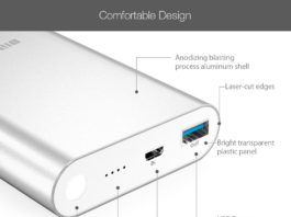 Акция BlitzWolf BW-P1 10400mAh QC2.0 Power Bank за 20,99$