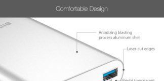 Акция BlitzWolf BW-P1 10400mAh QC2.0 Power Bank за 20,99$