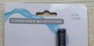 Обзор конденсаторного микрофона SF-555B Конденсаторный микрофон SF-555B