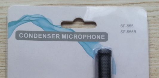 Обзор конденсаторного микрофона SF-555B Конденсаторный микрофон SF-555B