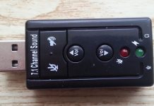 Обзор Virtual USB External Sound Card USB звуковая карта