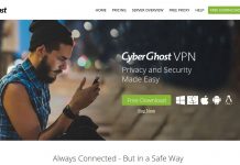 Обзор Бесплатного Cyberghost VPN Cyberghost VPN Site main page