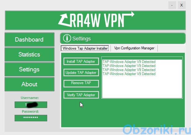 RA4W VPN Windows App