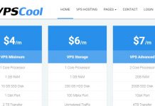 VPS Cool. Акция. 1GB KVM от $2 в месяц VPS Cool Сайт