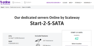 Benchmarks of Start-2-S-SATA from Online.net Scaleway Start-2-S-SATA
